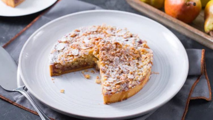 Pear and Cinnamon Tart