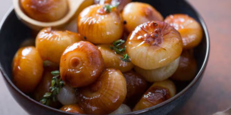 Sweet and Sour Pearl Onions